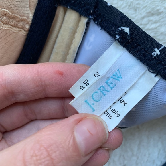 J. Crew nautical bandeau top - Picture 5 of 9